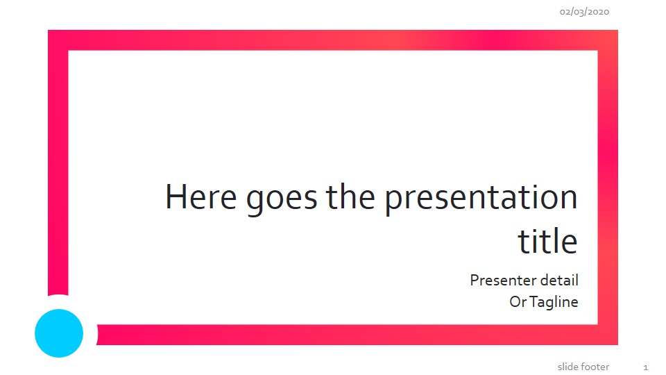 Slides and Themes